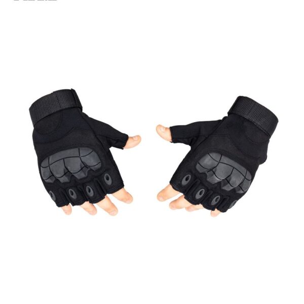 Z Defence Half Finger Siyah Eldiven